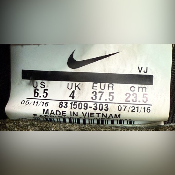 Nike Free Rn Women Running Gym Training Sneakers Shoes Army Green Camo size 6.5 - Picture 6 of 6